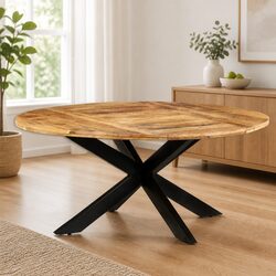 Versatile 175cm Round Dining Table for Your Home