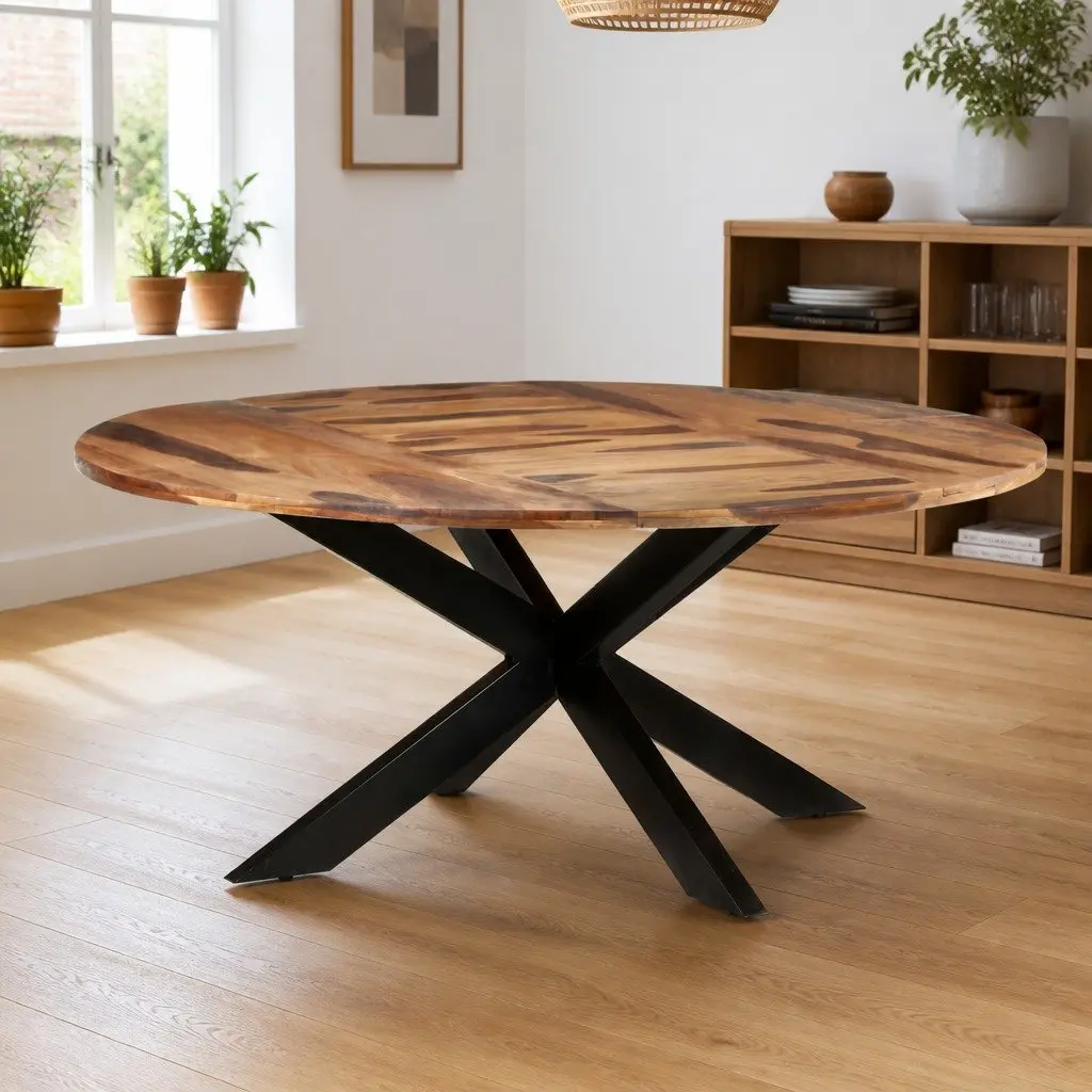 Round Dining Table for Family Gatherings