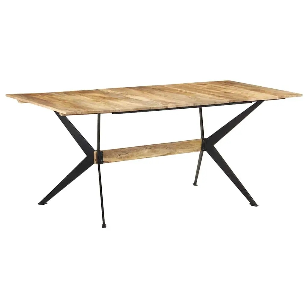 Solid Mango Wood Dining Table 180x90x76cm