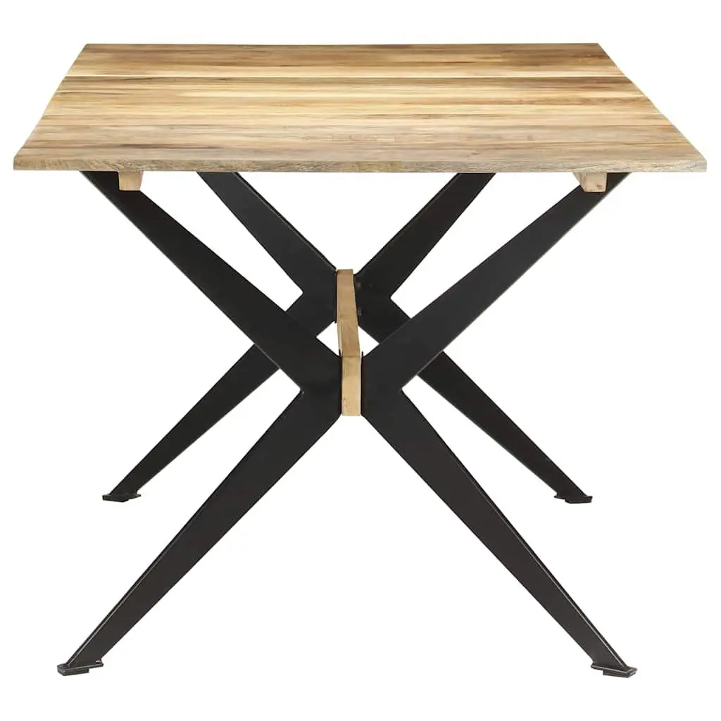 Solid Mango Wood Dining Table 180x90x76cm