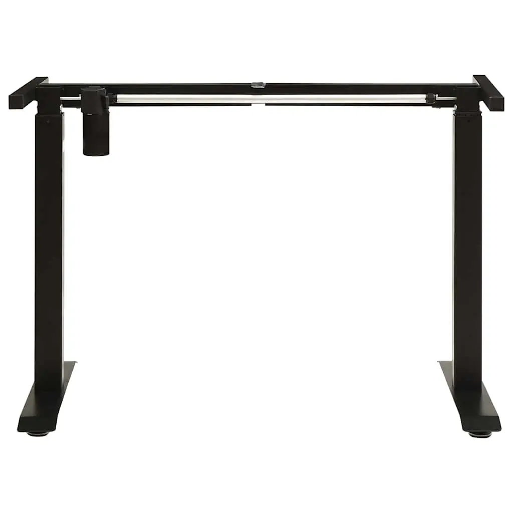 Height Adjustable Desk Frame Motorised Carbon Steel Black 71 to 113 cm