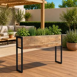 Ideal Wooden Planter for Gardening at Home