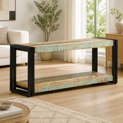 Practical TV Cabinet with Vintage Charm for Your Home