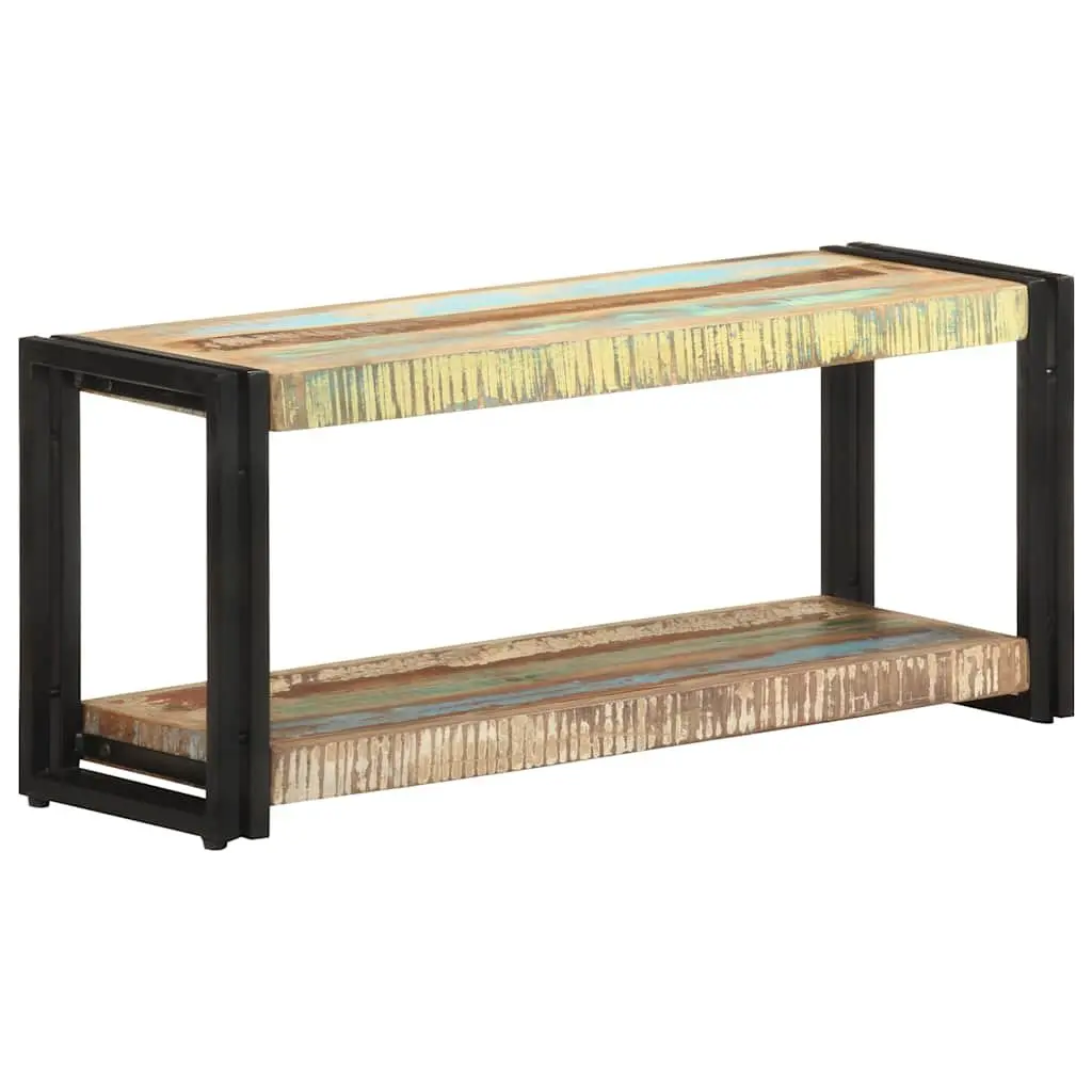 TV Cabinet Solid Reclaimed Wood 90x30x40cm Vintage Brown
