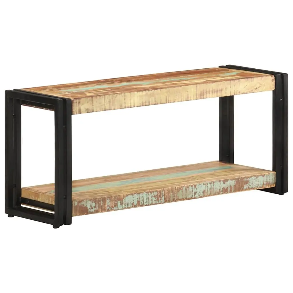 TV Cabinet Solid Reclaimed Wood 90x30x40cm Vintage Brown