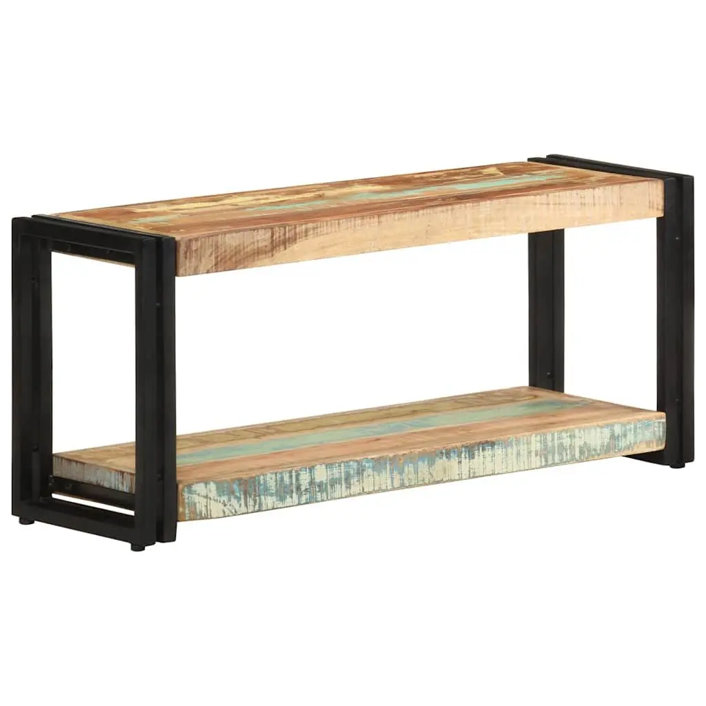 TV Cabinet Solid Reclaimed Wood 90x30x40cm Vintage Brown