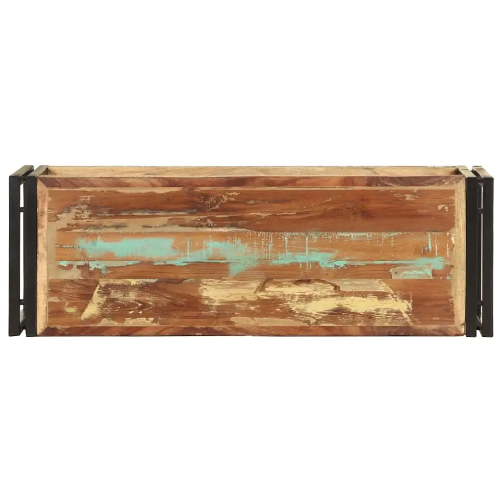 TV Cabinet Solid Reclaimed Wood 90x30x40cm Vintage Brown