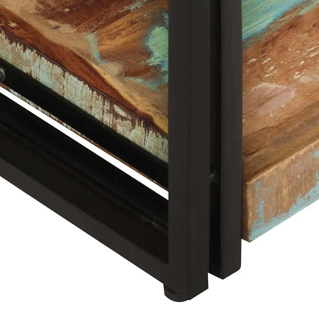 TV Cabinet Solid Reclaimed Wood 90x30x40cm Vintage Brown
