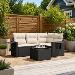 Functional 5 Piece Garden Sofa Set Perfect for Outdoor Living