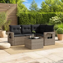 Ideal 5-Piece Sofa Set for Your Outdoor Living Space
