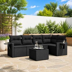 Practical 6-Piece Sofa Set for Outdoor Enjoyment