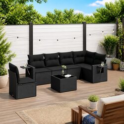 Practical 7 Piece Outdoor Furniture Sofa Set