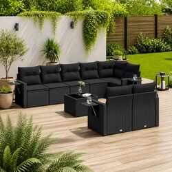 Versatile 9 Piece Sofa Set for Your Outdoor Areas