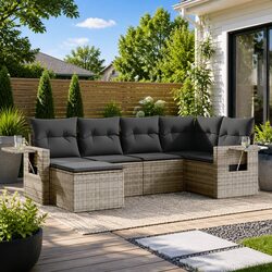 Practical Outdoor 6-Piece Sofa Set for Every Occasion