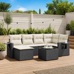 Practical 7-Piece Garden Sofa Set for Any Outdoor Setting