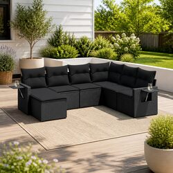 Practical 7-Piece Outdoor Sofa Set for Everyday Use