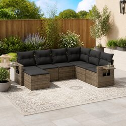 Perfect for Your Patio: 7-Piece Sofa Set