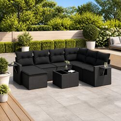 Practical 8 Piece Modular Sofa Set for Your Patio