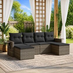 Versatile 6 Piece Garden Sofa Set for Any Outdoor Space