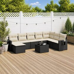 Practical 9 Piece Garden Sofa Set for Your Home