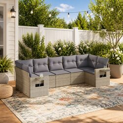 Versatile 7-Piece Garden Sofa Set Perfect for Relaxation