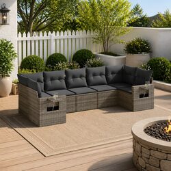 Practical 7 Piece Garden Sofa Set for Any Outdoor Setting