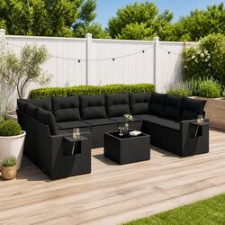 Perfect Outdoor Furniture: 10 Piece Garden Sofa Set