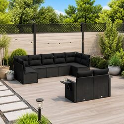 9-Piece Outdoor Garden Sofa Set