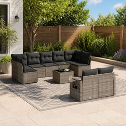 Versatile 10 Piece Garden Sofa Set for Any Outdoor Area