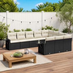 Practical 10-Piece Garden Sofa for Any Outdoor Space