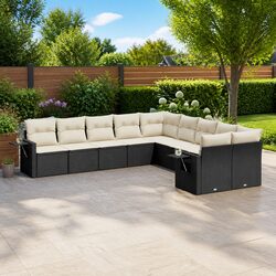 Practical 10-Piece Sofa Set for Outdoor Relaxation
