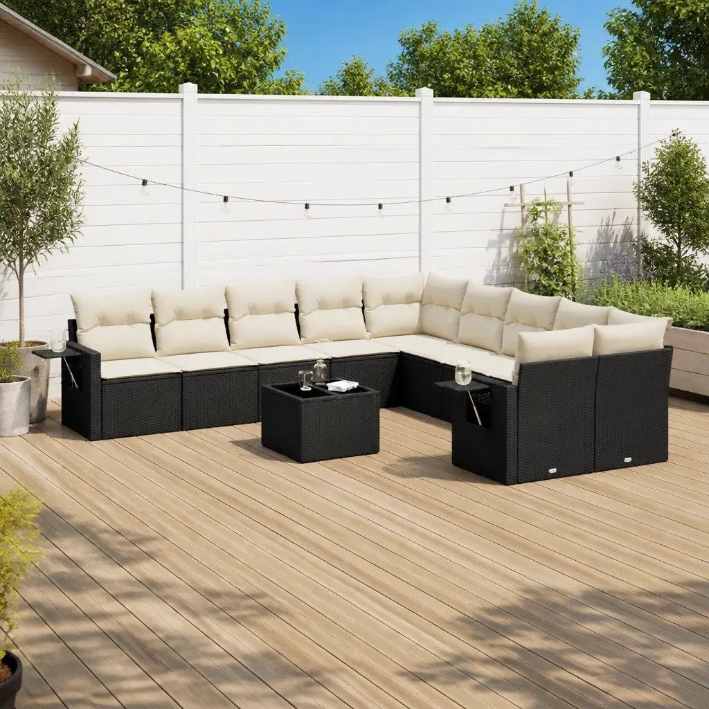 11-Piece Garden Sofa Set for Outdoor Use
