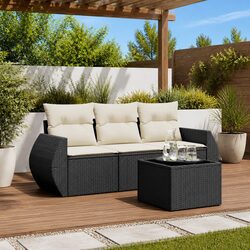 Perfect 4 Piece Garden Sofa Set for Any Outdoor Setting