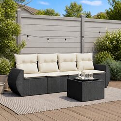 Ideal 5 Piece Garden Sofa Set for Relaxing Outdoors