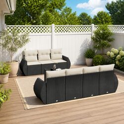 Ideal 8 Piece Garden Sofa Set for Your Outdoor Space