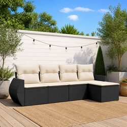 Practical 5 Piece Garden Sofa Set Perfect for Outdoor Use