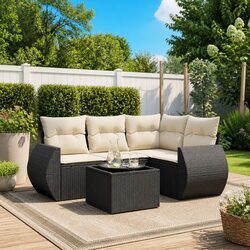 Practical 5-Piece Garden Sofa Set for Entertaining