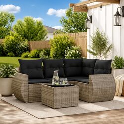 Ideal 5 Piece Garden Sofa Set for Outdoor Gatherings