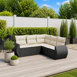 Perfect for Patio: 5 Piece Sofa Set for Relaxation