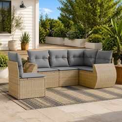 Versatile 5 Piece Sofa Set for Your Outdoor Needs