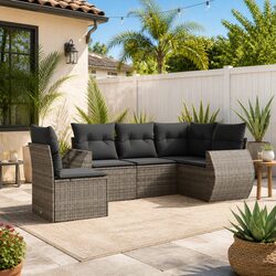Versatile 5 Piece Garden Sofa Set for Any Outdoor Space