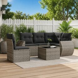 Practical 6-Piece Garden Sofa Set for Your Outdoor Space