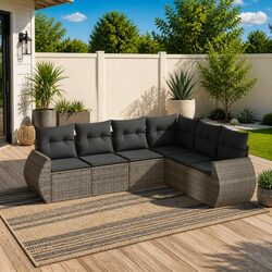 Versatile 6 Piece Garden Sofa Set for All Your Outdoor Needs