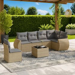 Practical 7-Piece Garden Sofa Set for Your Home