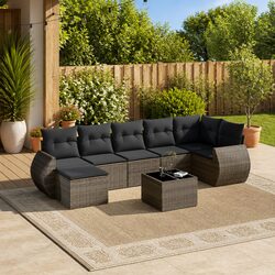 Practical 8 Piece Outdoor Sofa Set for Your Space