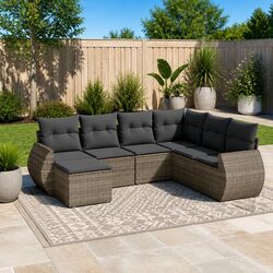 Practical 7-Piece Outdoor Sofa Set for Your Space