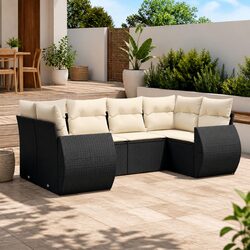 Versatile Outdoor Seating with a 6-Piece Sofa Set