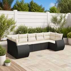 7-Piece Garden Sofa Set for Outdoor Comfort