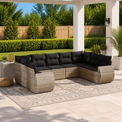 Versatile 9-Piece Outdoor Sectional Sofa for Your Space