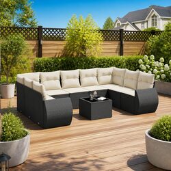 Ideal 10 Piece Sofa Set for Your Outdoor Gatherings
